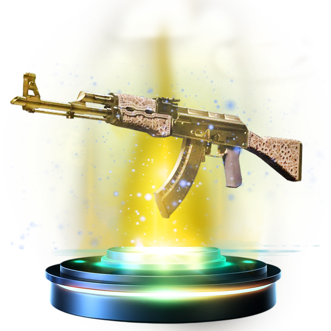 AK-47 Gold Arabesque